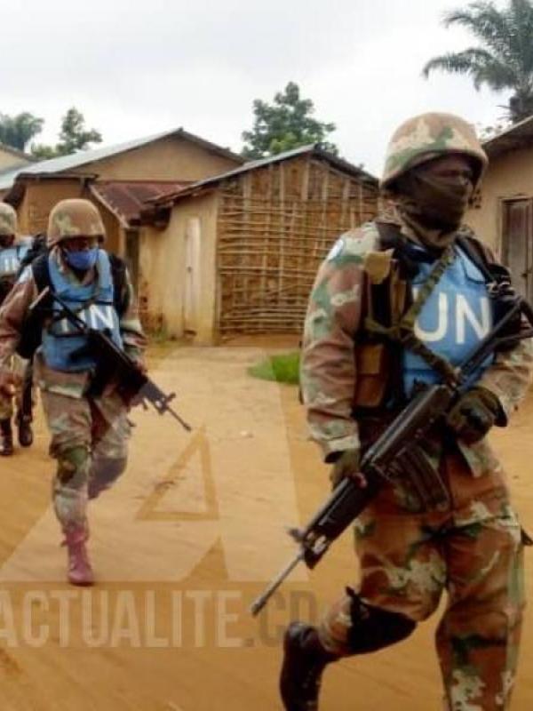 Des soldats de la MONUSCO/Ph. ACTUALITE.CD